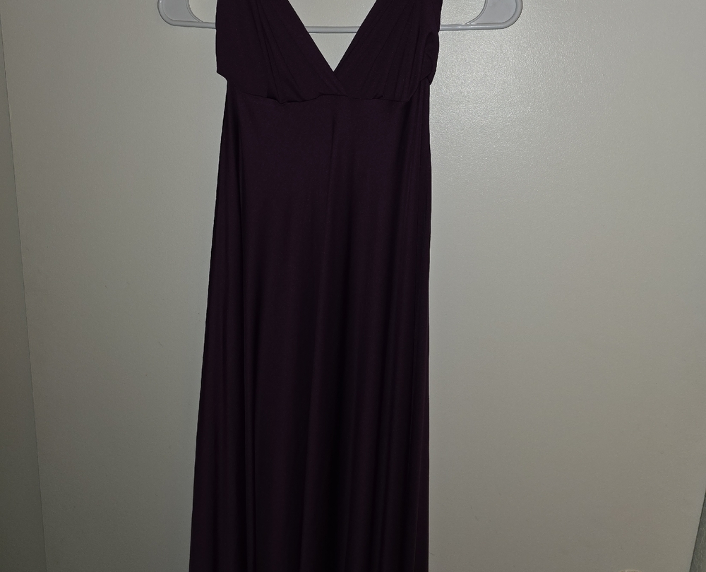 Elegant Purple Women's Dress
